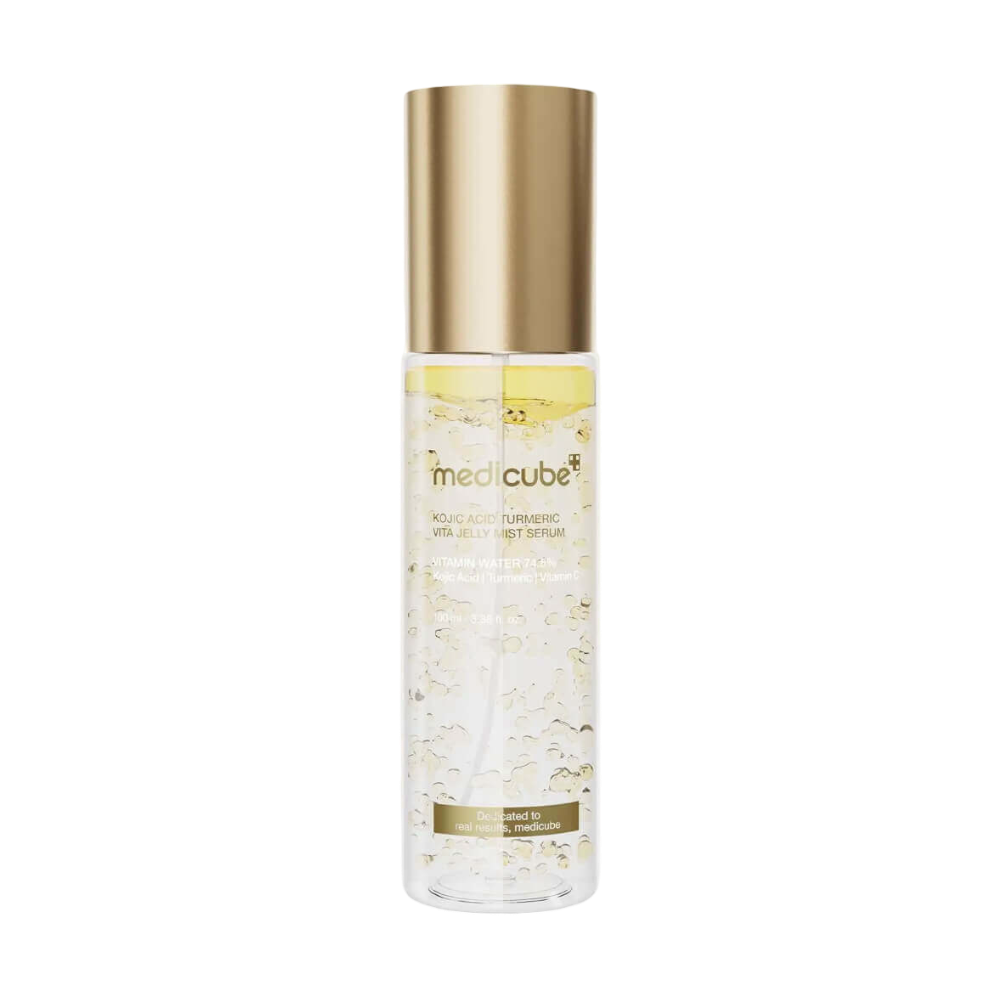 MEDICUBE KOJIC ACID TURMERIC VITA JELLY MIST SERUM СЫВОРОТКА МИСТ 